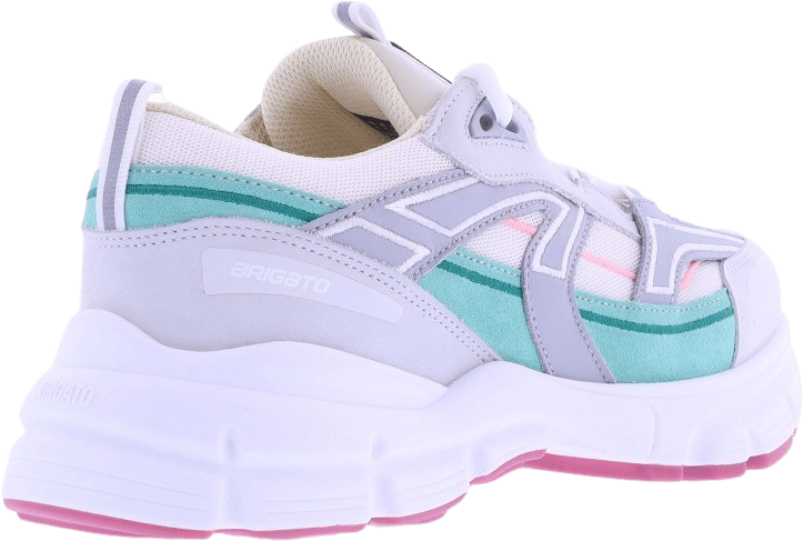 Axel Arigato Dames Marathon Trail Wit/Groen/Roze Grijs
