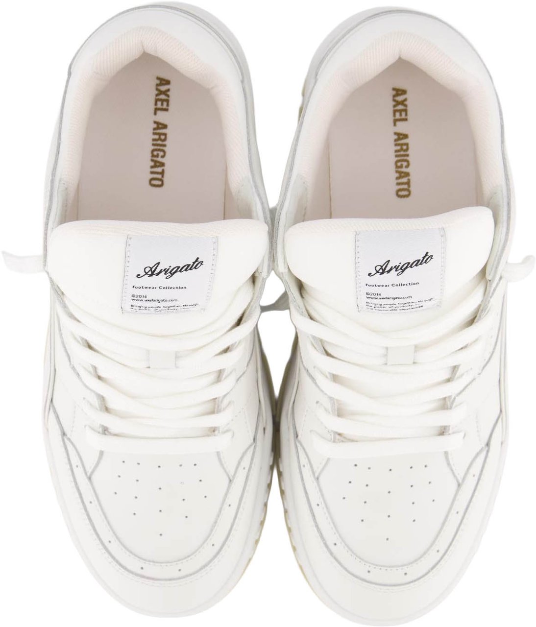 Axel Arigato Heren Area Lo sneaker wit/beige Wit
