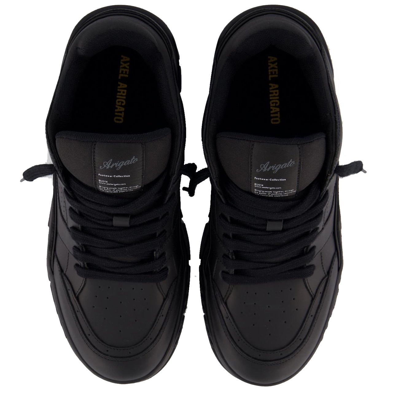 Axel Arigato Heren Area Lo Sneaker Zwart/Grijs Zwart