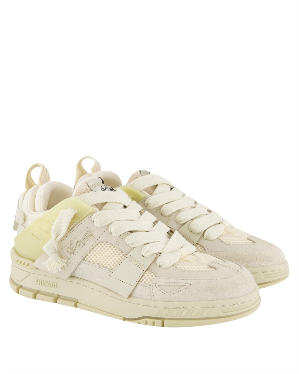 Axel Arigato Heren Area Patchwork Sneaker Beige Beige