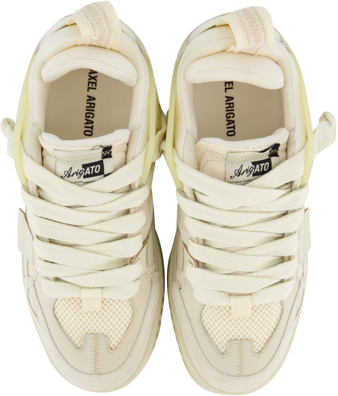 Axel Arigato Heren Area Patchwork Sneaker Beige Beige
