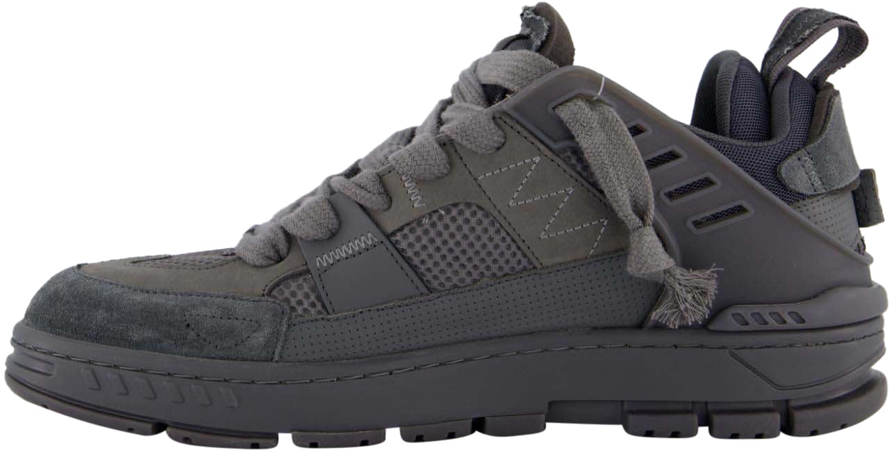 Axel Arigato Heren Area Patchwork Sneaker Grijs Grijs