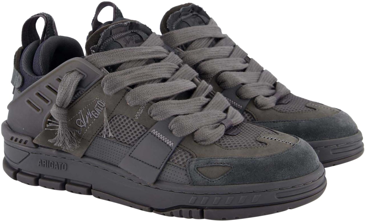 Axel Arigato Heren Area Patchwork Sneaker Grijs Grijs