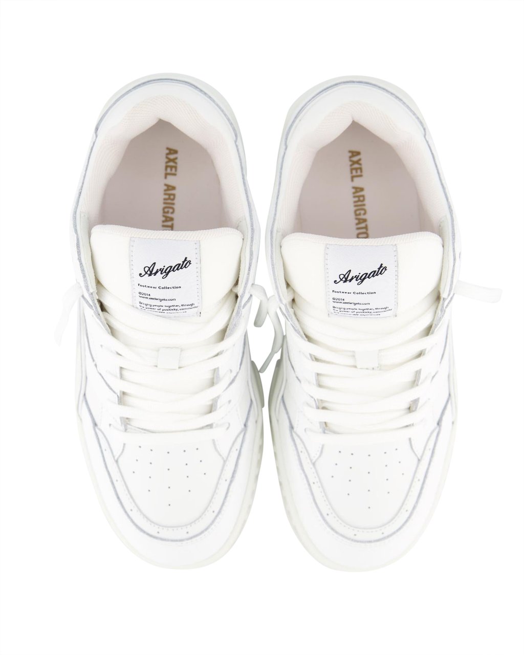 Axel Arigato Heren Area Lo Sneaker Wit Wit