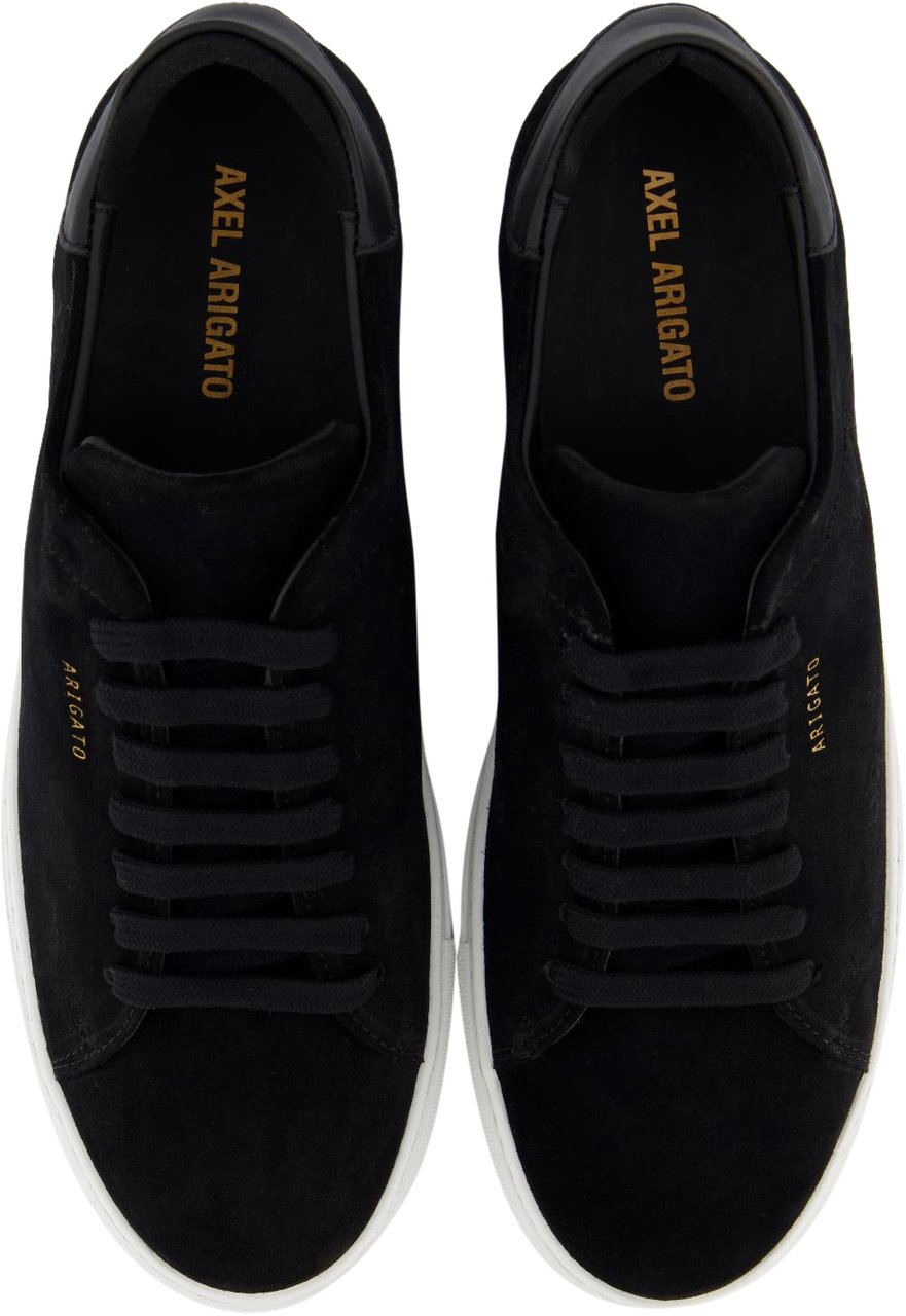 Axel Arigato Heren Clean 90 Suede Sneaker Zwart Zwart