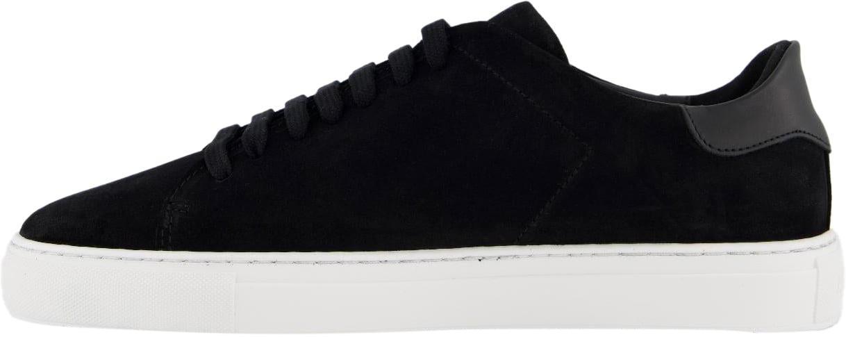Axel Arigato Heren Clean 90 Suede Sneaker Zwart Zwart