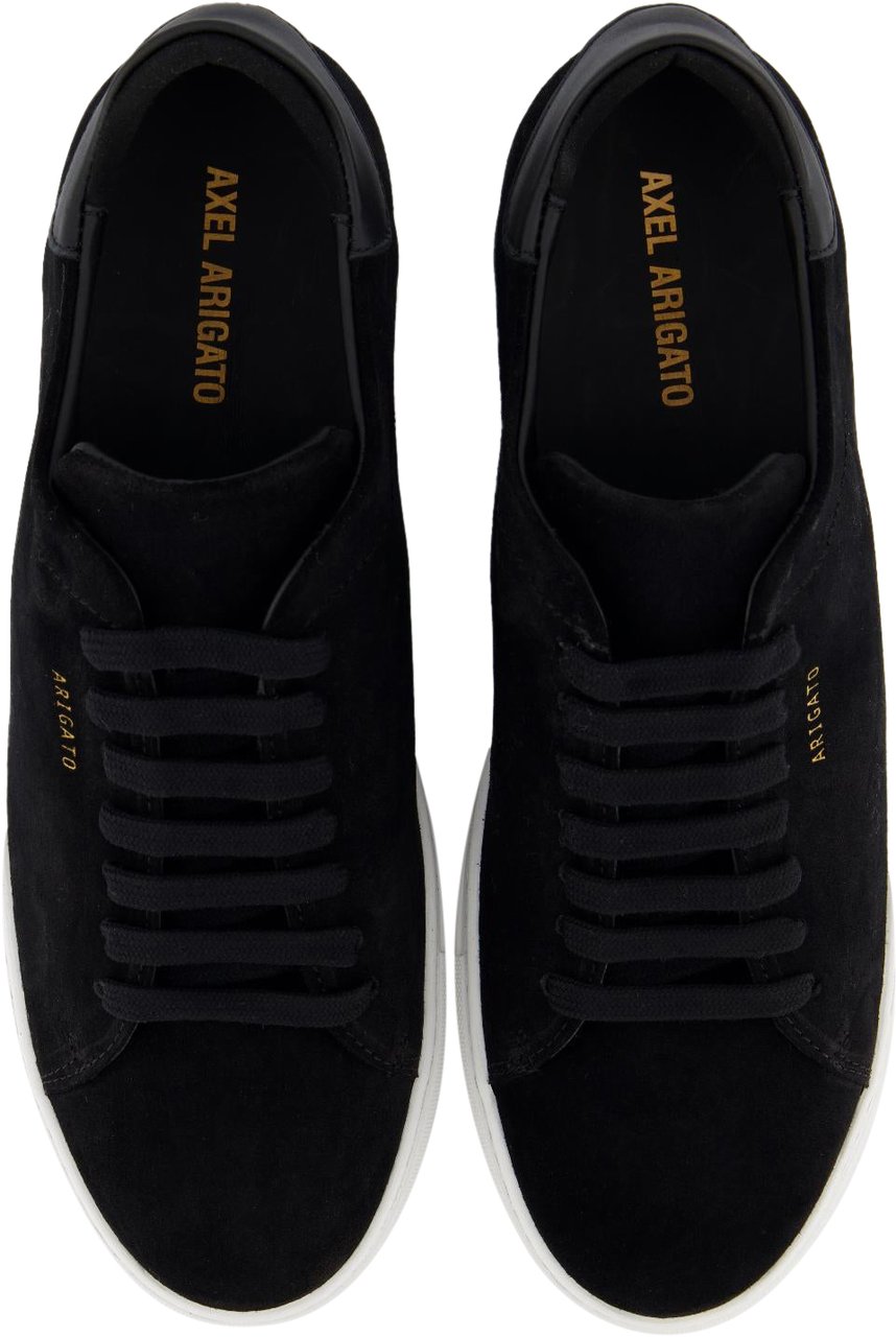 Axel Arigato Heren Clean 90 Suede Sneaker Zwart Zwart