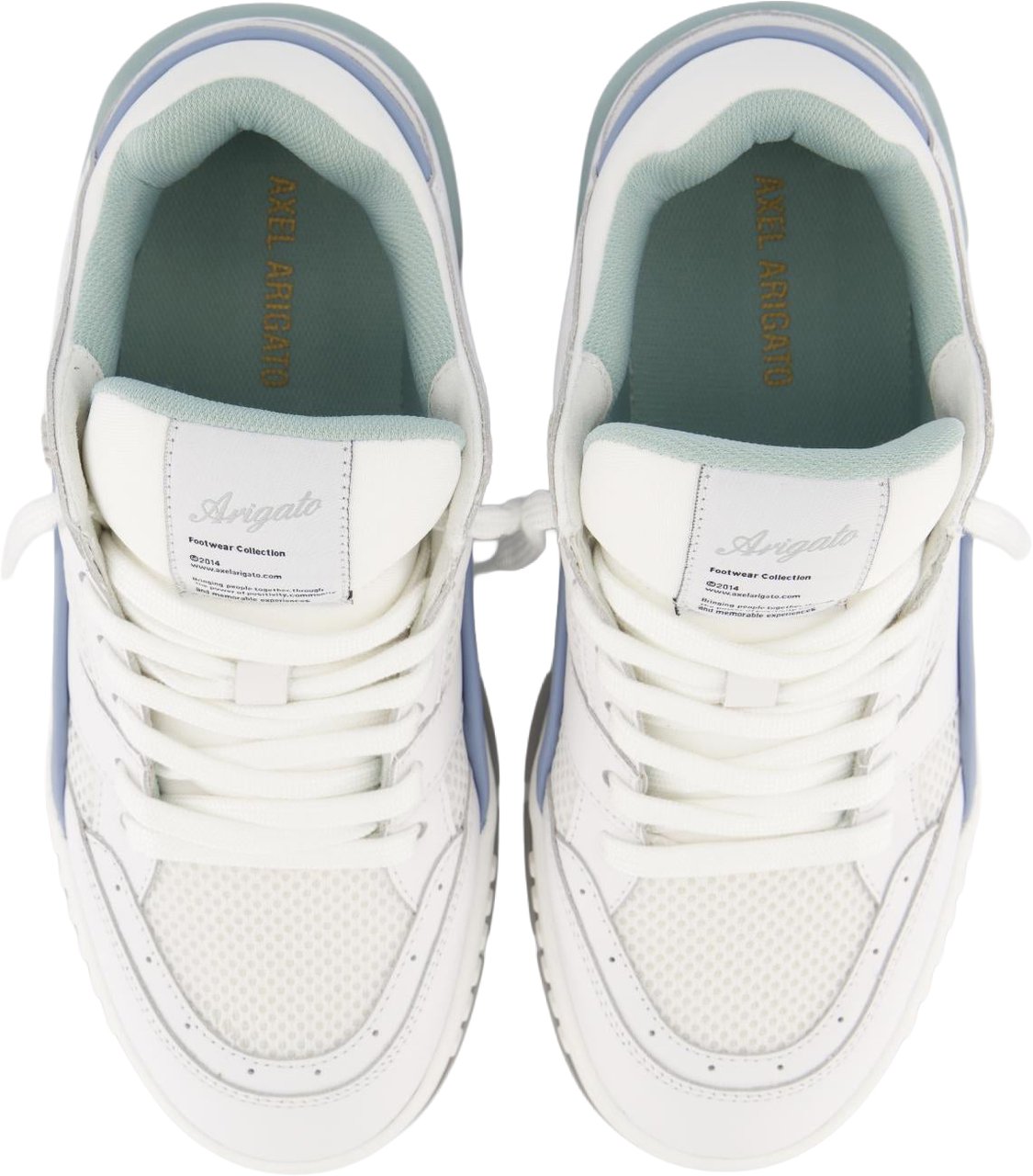 Axel Arigato Dames Area Lo Sneaker Wit/Pastel Wit