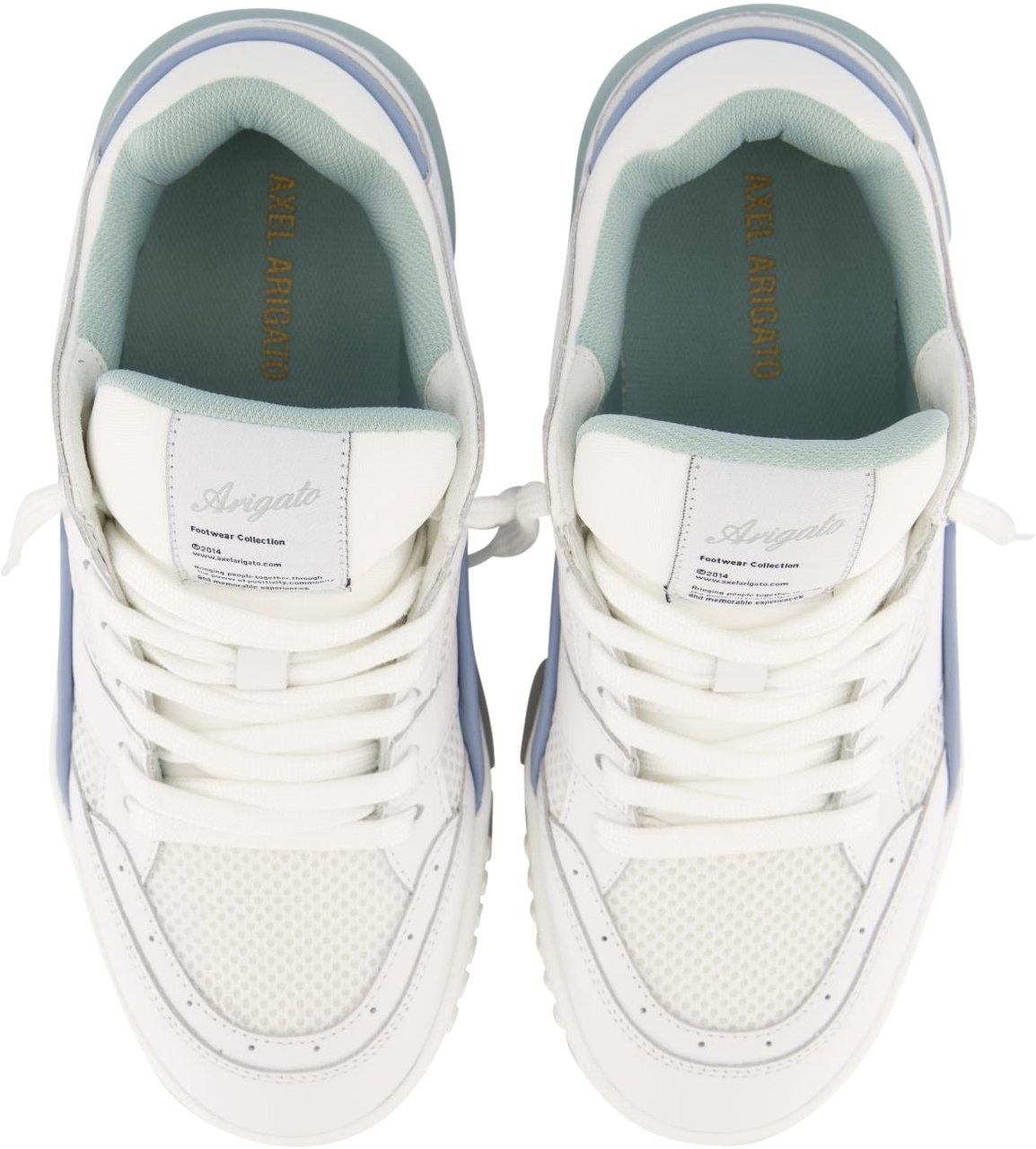 Axel Arigato Dames Area Lo Sneaker Wit/Pastel Wit