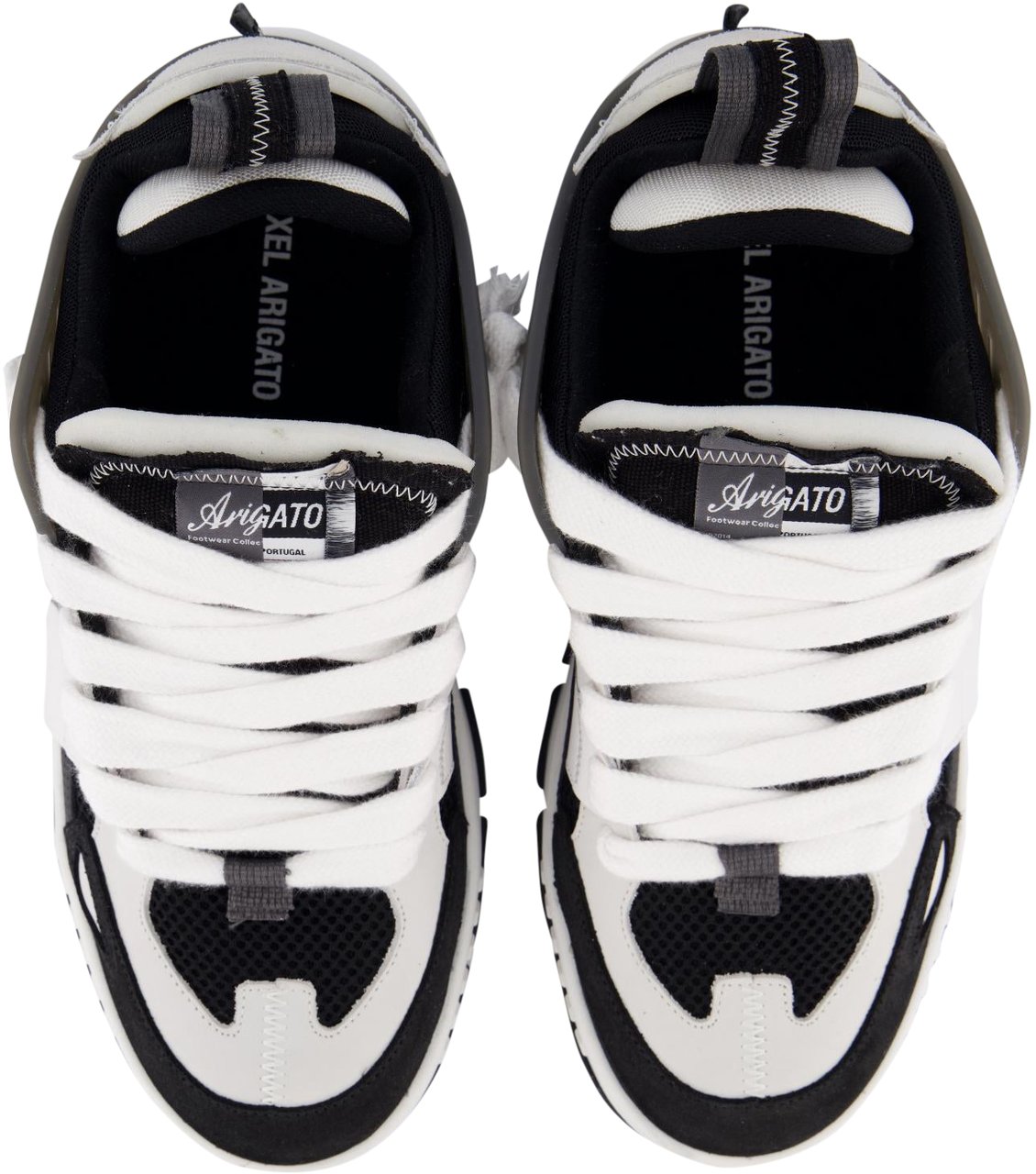 Axel Arigato Heren Area Patchwork Sneaker Zwart Zwart
