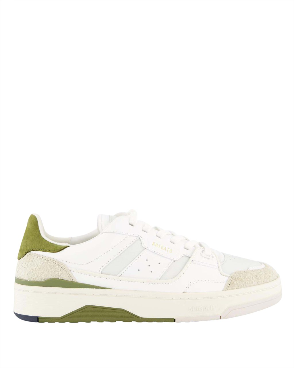 Axel Arigato Heren Clay Sneaker Wit/Groen Wit