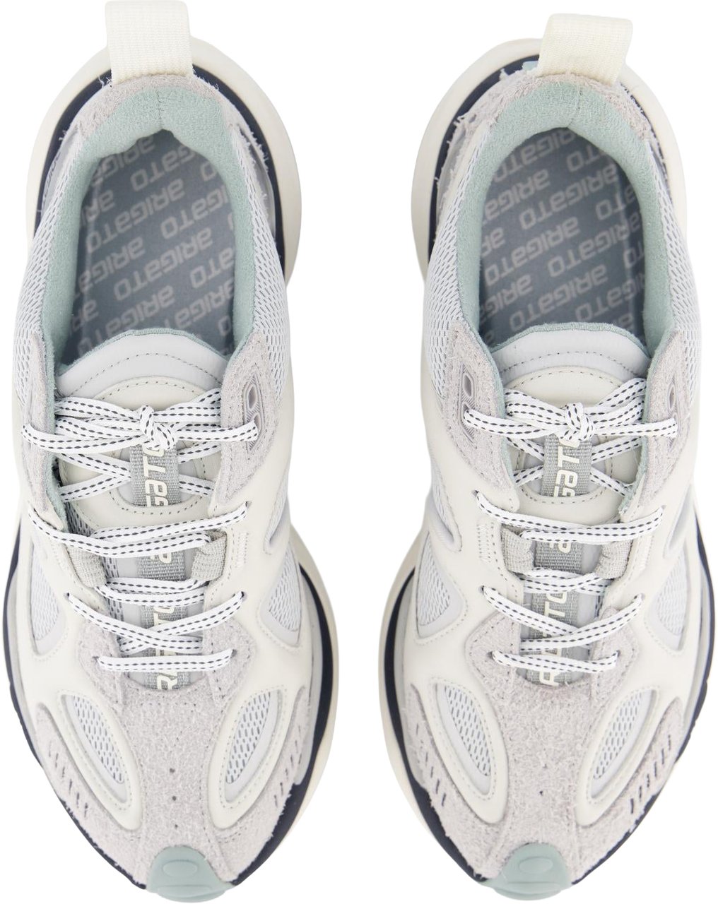 Axel Arigato Heren Satellite Runner Wit/Grijs sneakers Wit