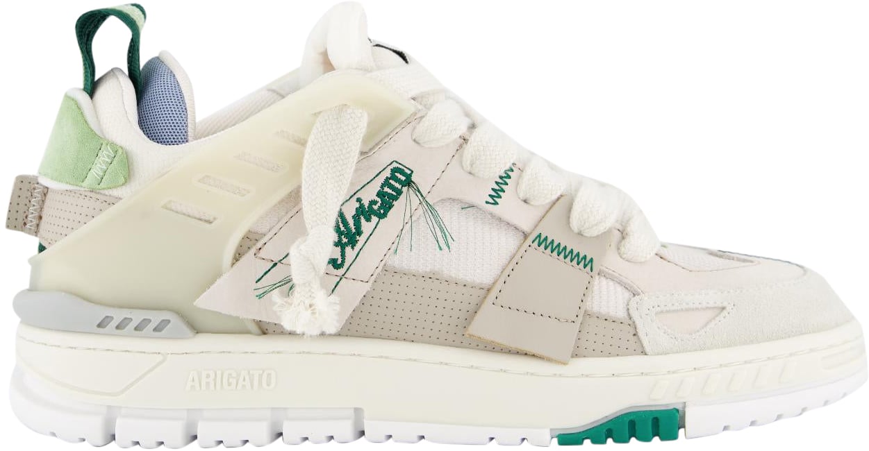Axel Arigato Heren Area Patchwork Sneaker Beige Beige