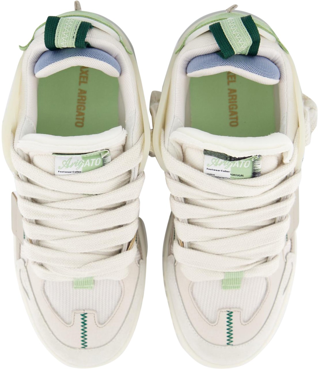 Axel Arigato Heren Area Patchwork Sneaker Beige Beige
