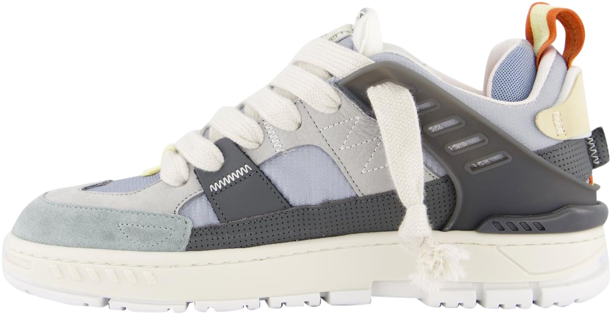 Axel Arigato Heren Area Patchwork Sneaker Grijs Grijs