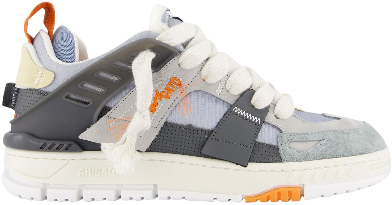 Axel Arigato Heren Area Patchwork Sneaker Grijs Grijs