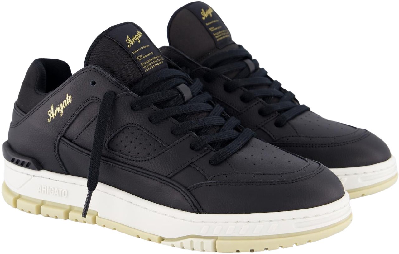Axel Arigato Heren Area Lo Sneaker Zwart/Wit Zwart