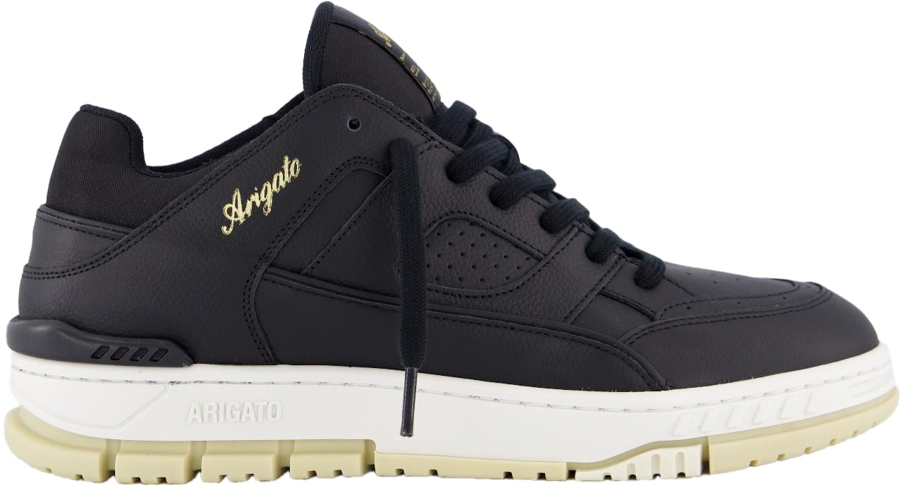 Axel Arigato Heren Area Lo Sneaker Zwart/Wit Zwart