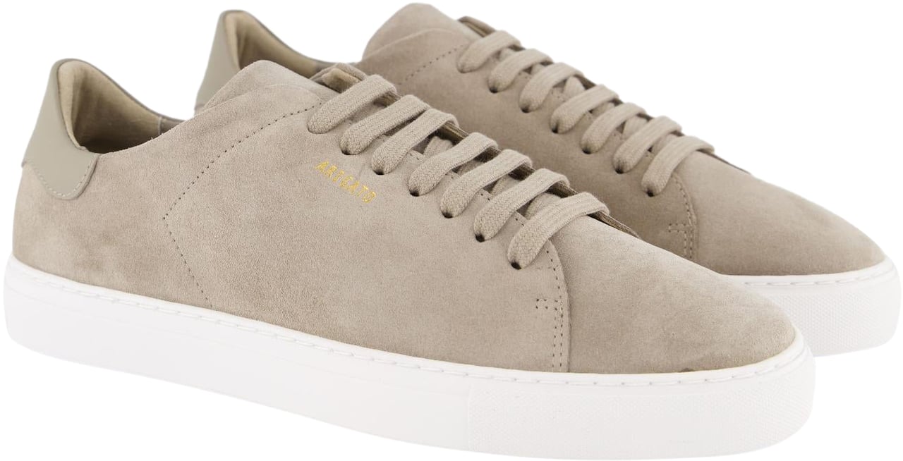Axel Arigato Heren Clean 90 Suede Sneaker Beige Beige