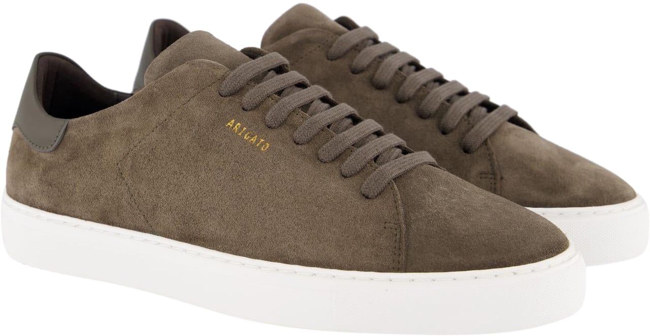 Axel Arigato Heren Clean 90 Suede Sneaker Bruin Bruin
