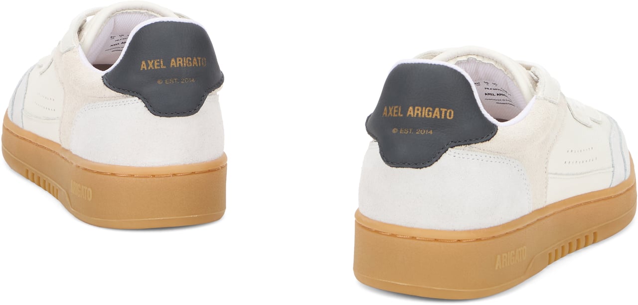 Axel Arigato Sneaker Dice T-Toe in leather Wit