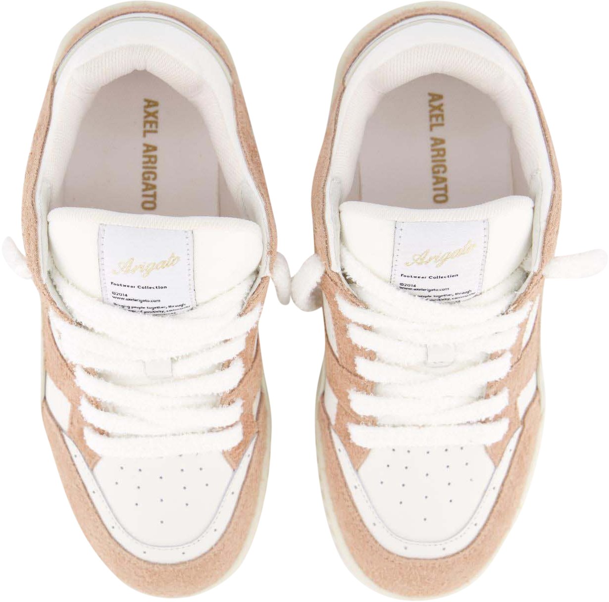 Axel Arigato Dames Area Lo Sneaker Wit/Nude Wit