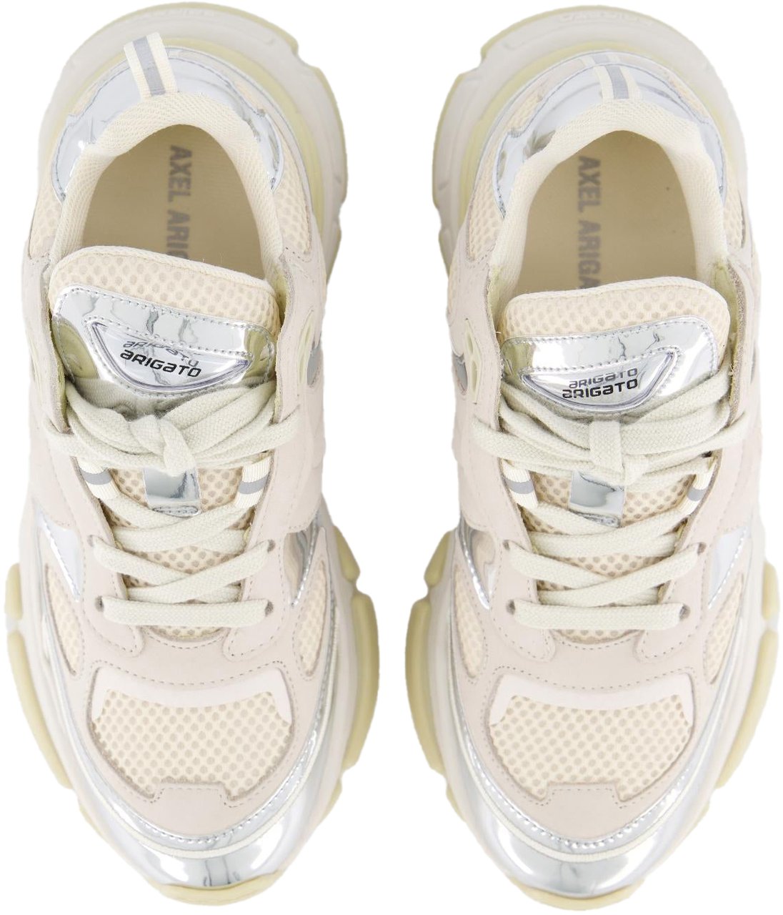 Axel Arigato Dames Sphere Runner Wit/Zilver Wit