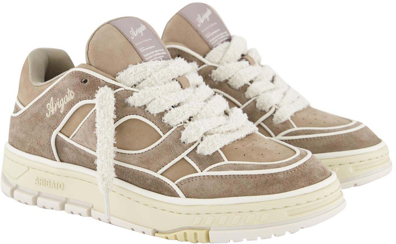 Axel Arigato Heren Area Lo Piping Sneaker Beige Beige