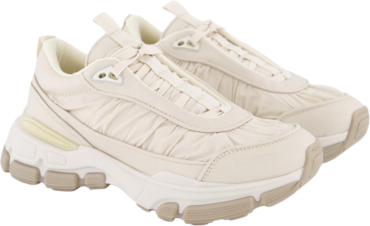 Axel Arigato Dames Sphere Ruche Runner Beige sneakers Beige