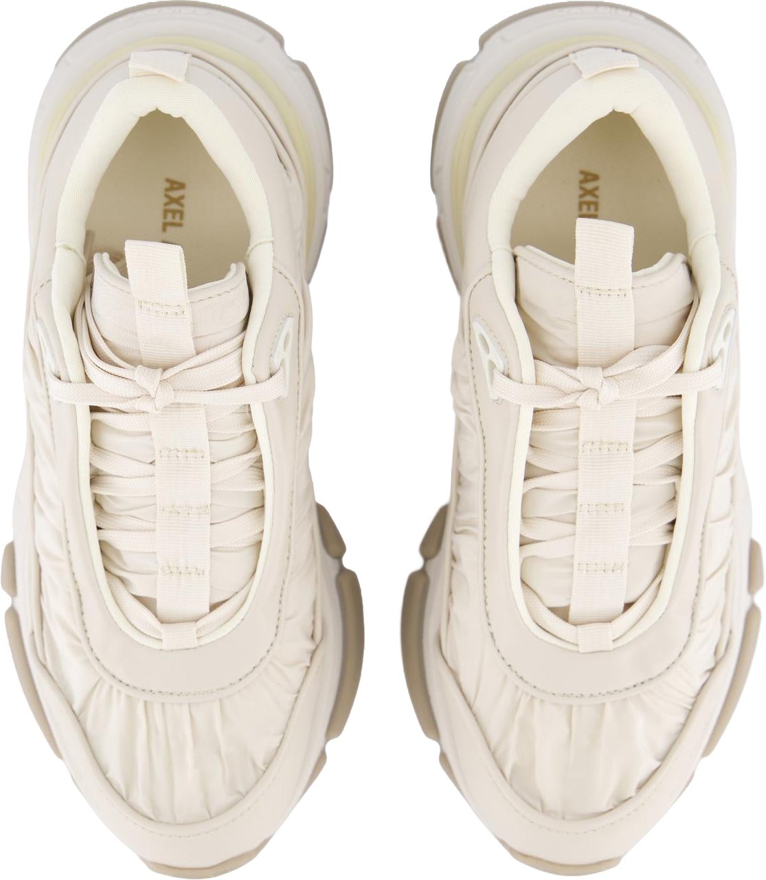 Axel Arigato Dames Sphere Ruche Runner Beige sneakers Beige