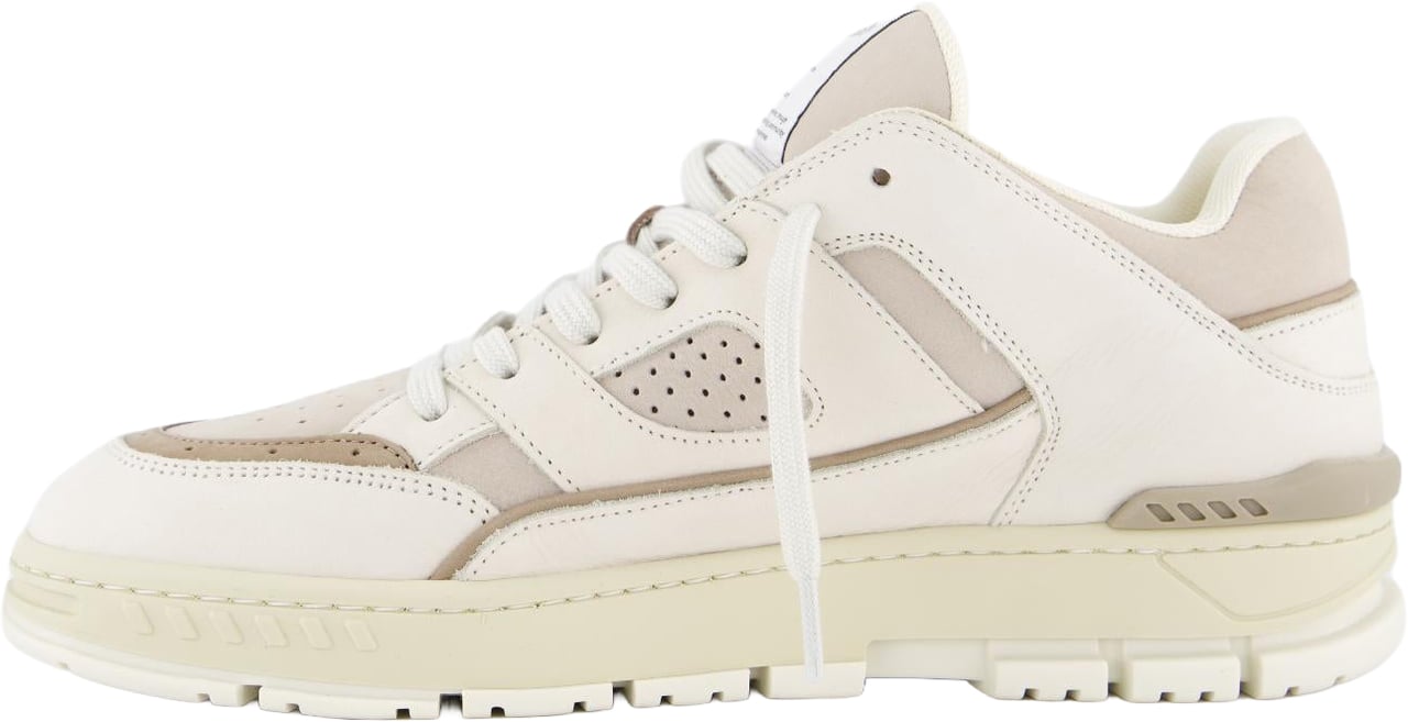 Axel Arigato Heren Area Lo Sneaker Wit/Taupe Wit