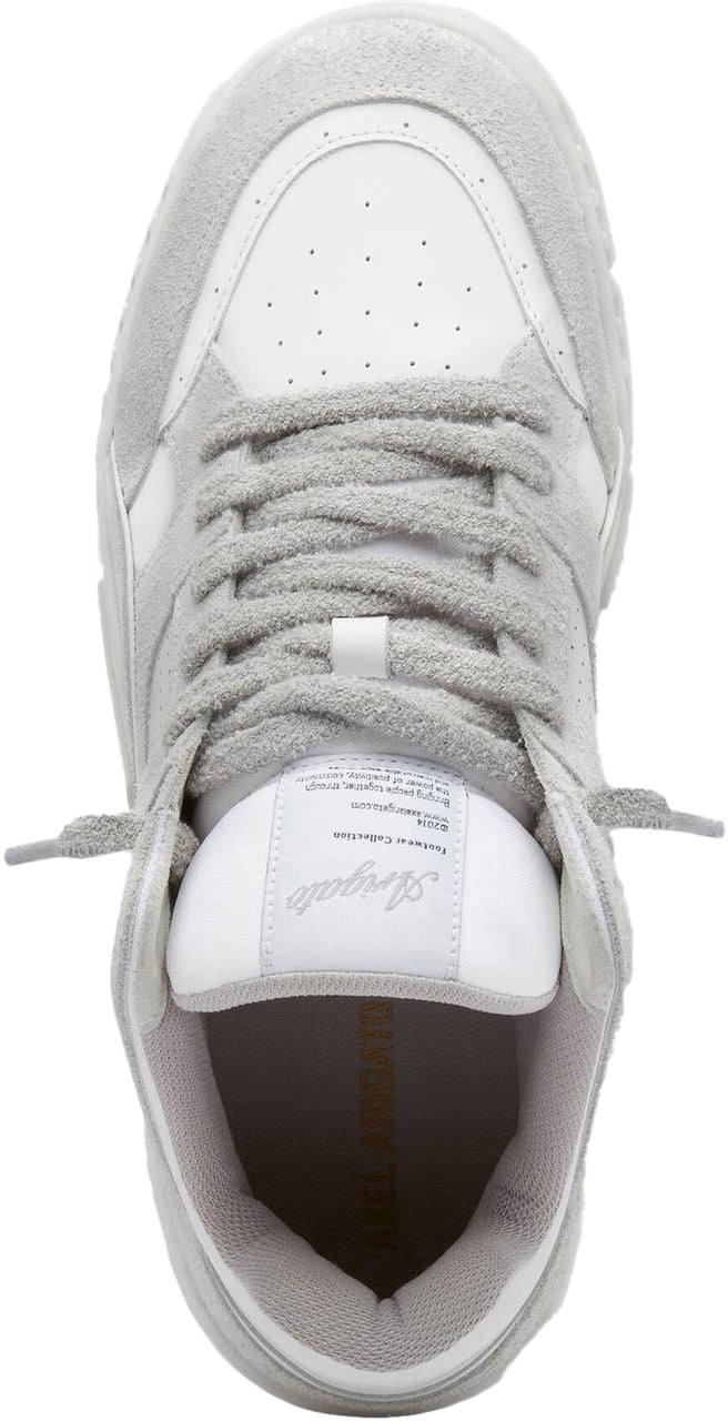 Axel Arigato Heren Area Lo Fluffy Sneaker Wit