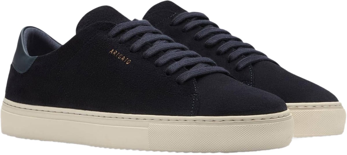 Axel Arigato Heren Clean 90 Suede Sneaker Blauw