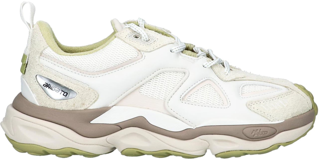 Axel Arigato Axel Arigato Sneakers Beige/Groen Satellite Runner Beige
