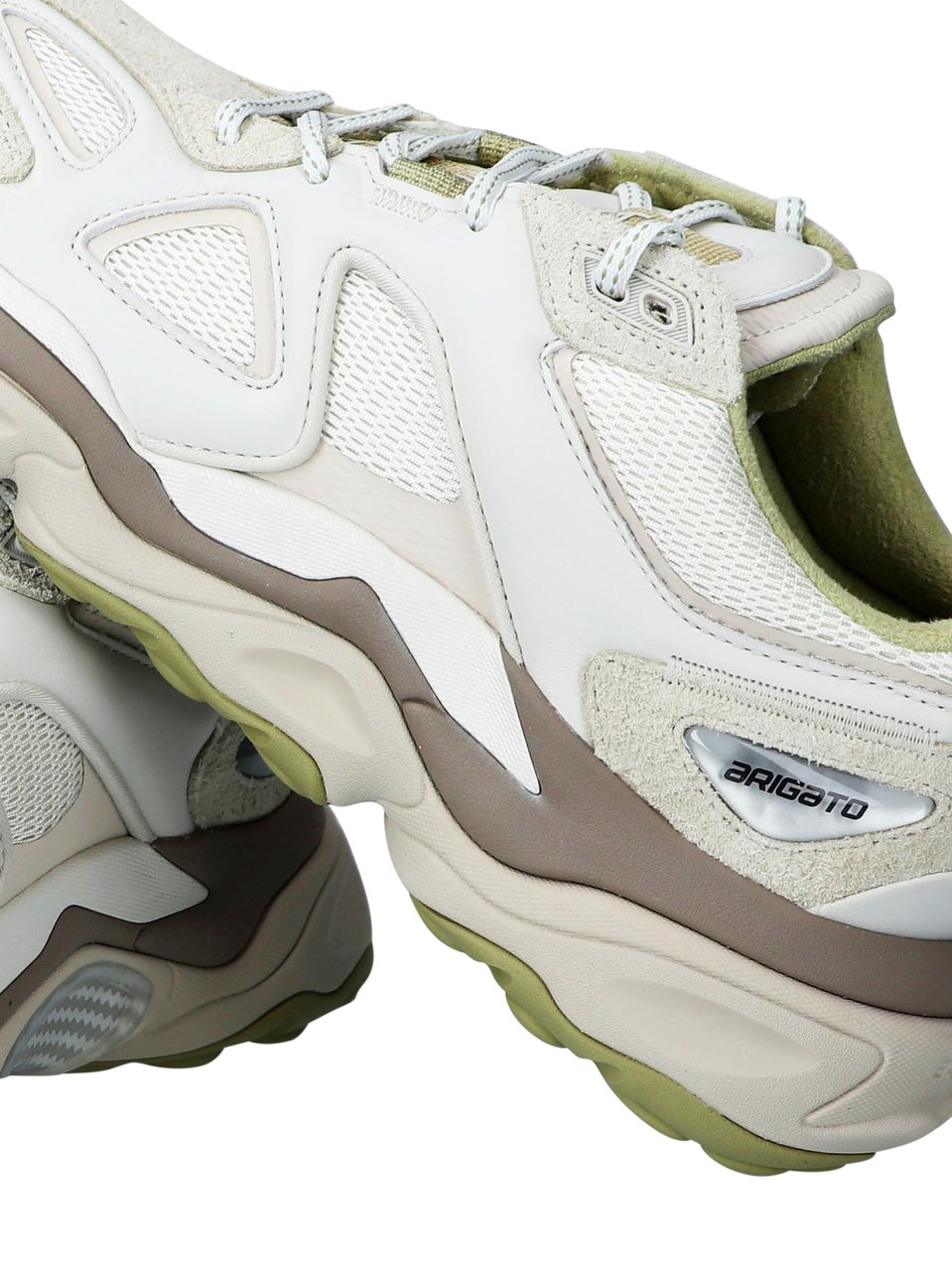 Axel Arigato Axel Arigato Sneakers Beige/Groen Satellite Runner Beige