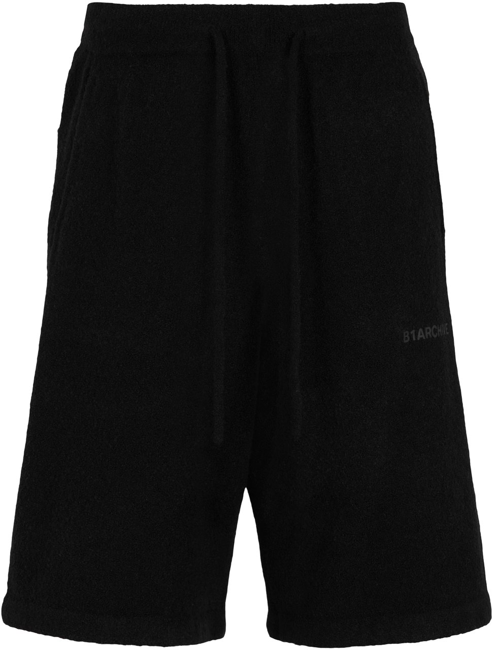 B1 Archive wool blend bermuda-shorts Zwart