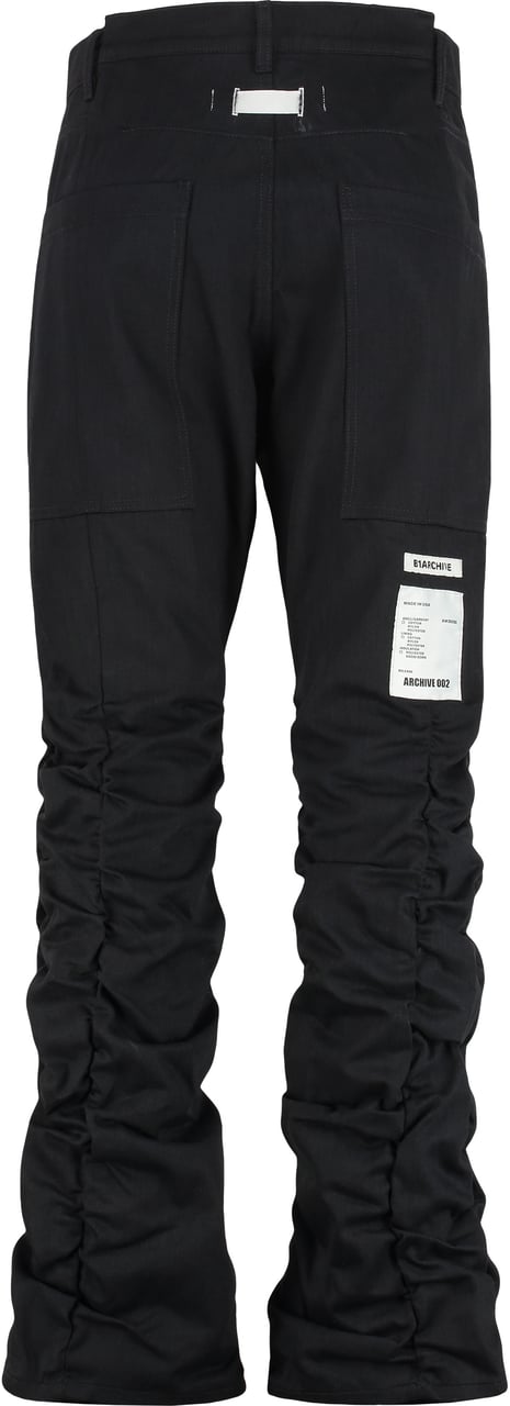 B1 Archive 5-pocket straight-leg jeans Zwart