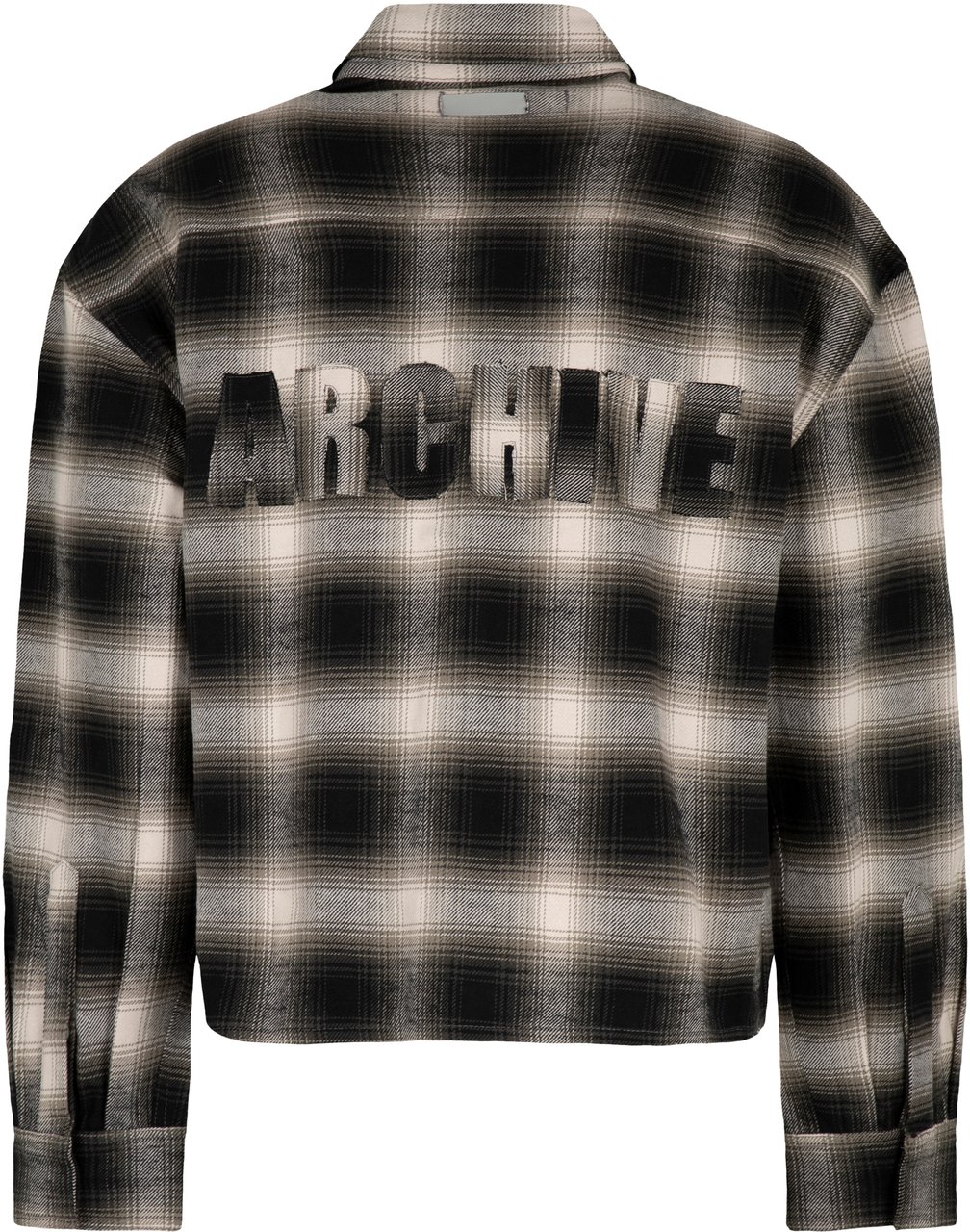 B1 Archive Checked flannel shirt Groen