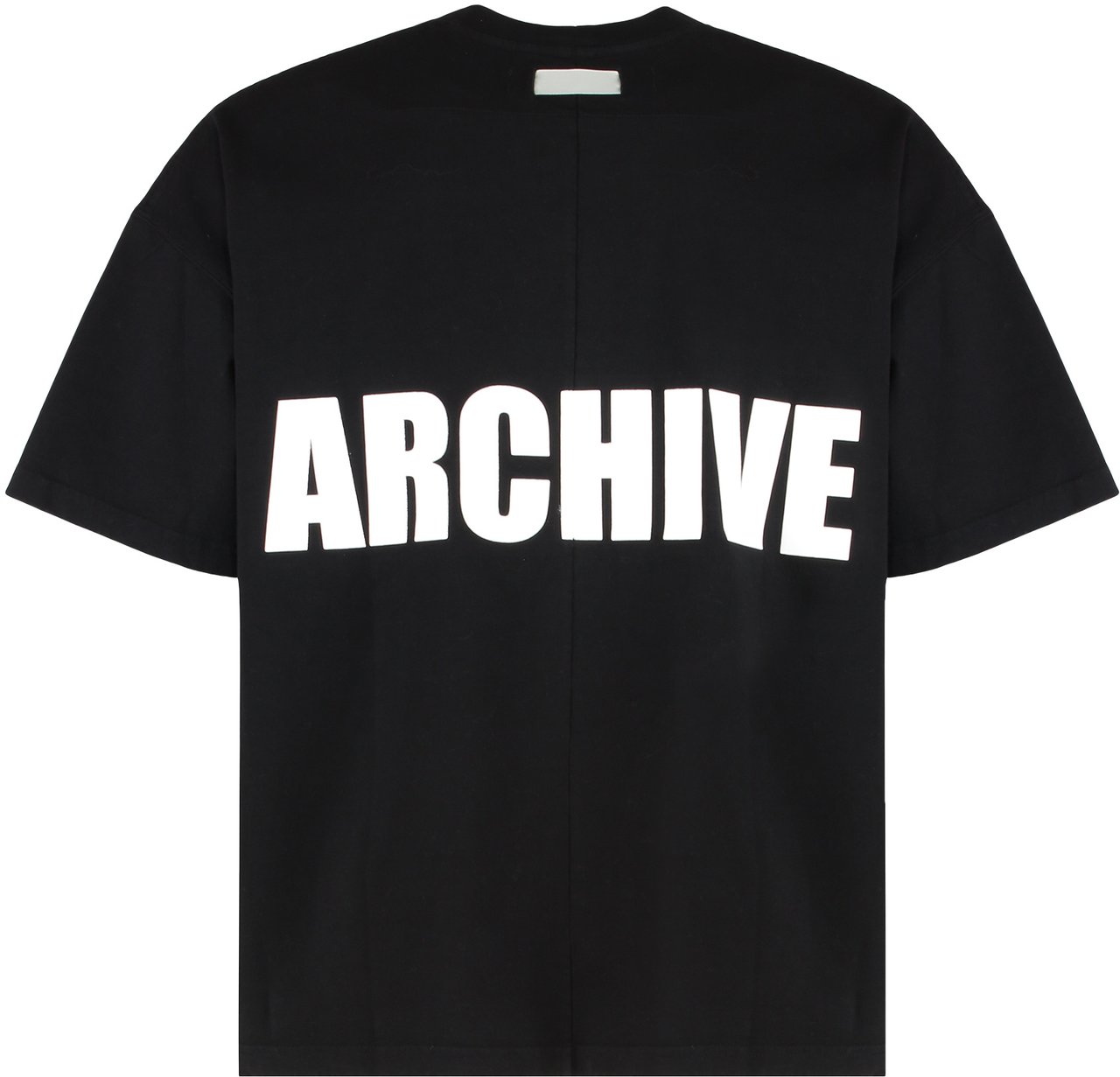 B1 Archive Cotton crew-neck T-shirt Zwart
