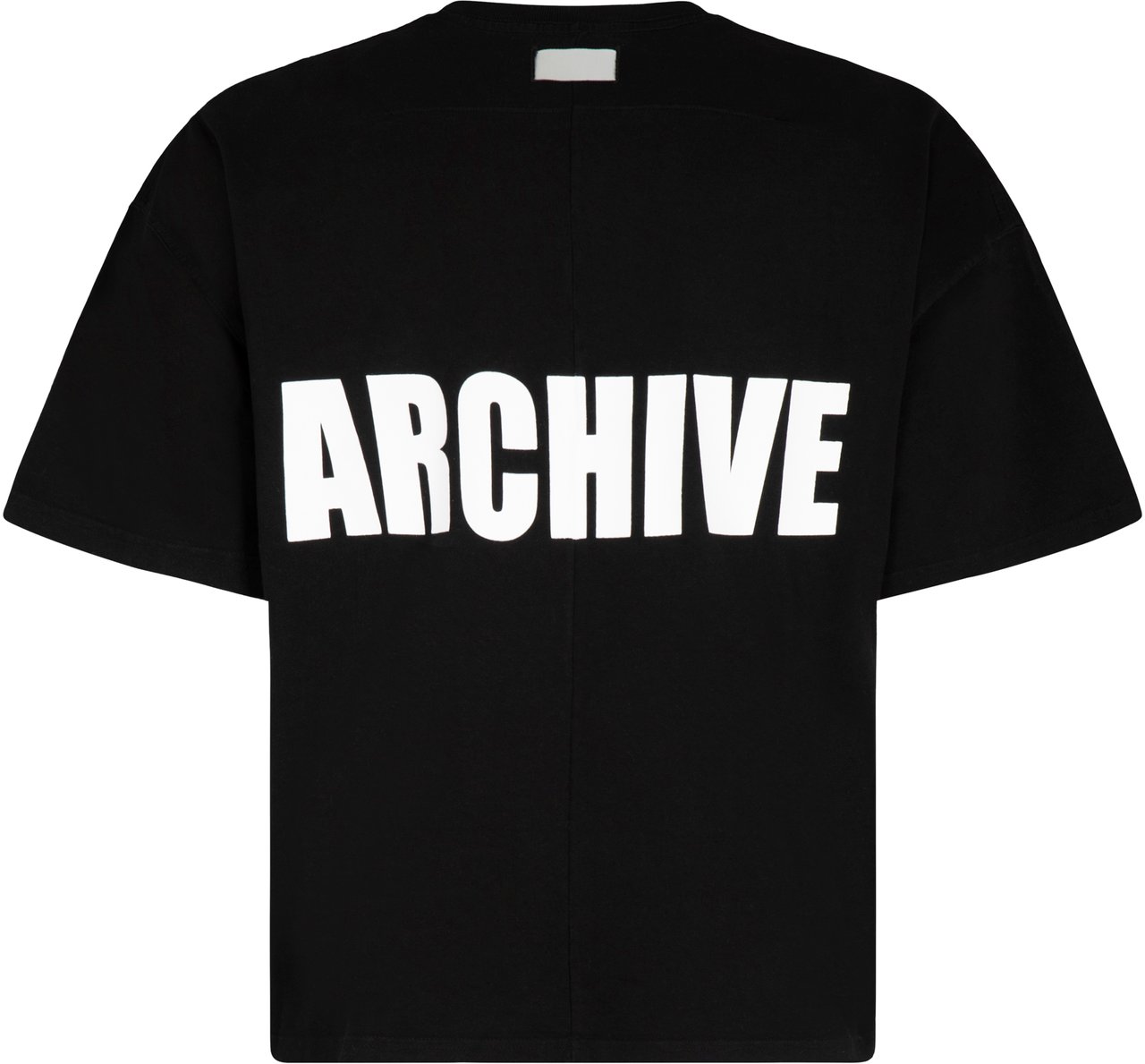 B1 Archive Cotton crew-neck T-shirt Zwart