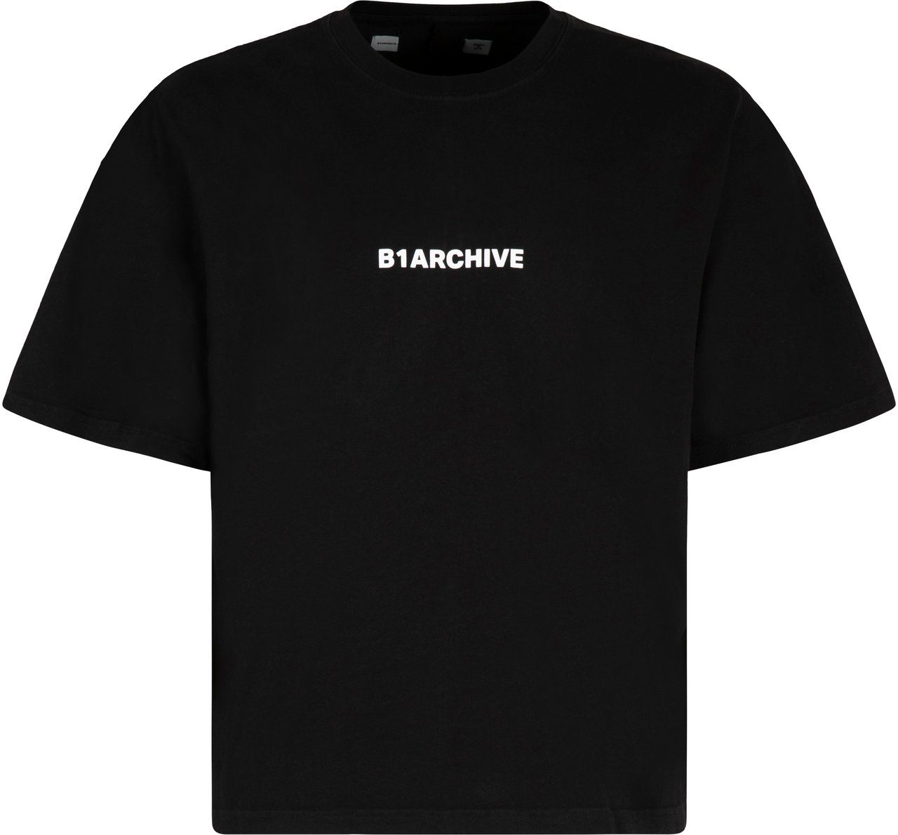 B1 Archive Cotton crew-neck T-shirt Zwart