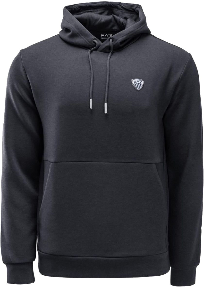 EA7 Emporio Armani Hoodie Black Zwart