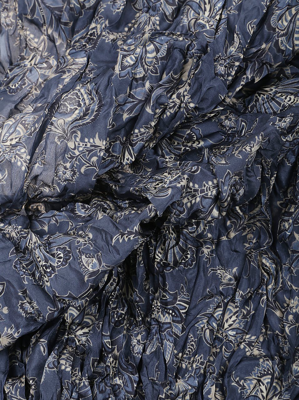 Etro Scarf Blue Blauw