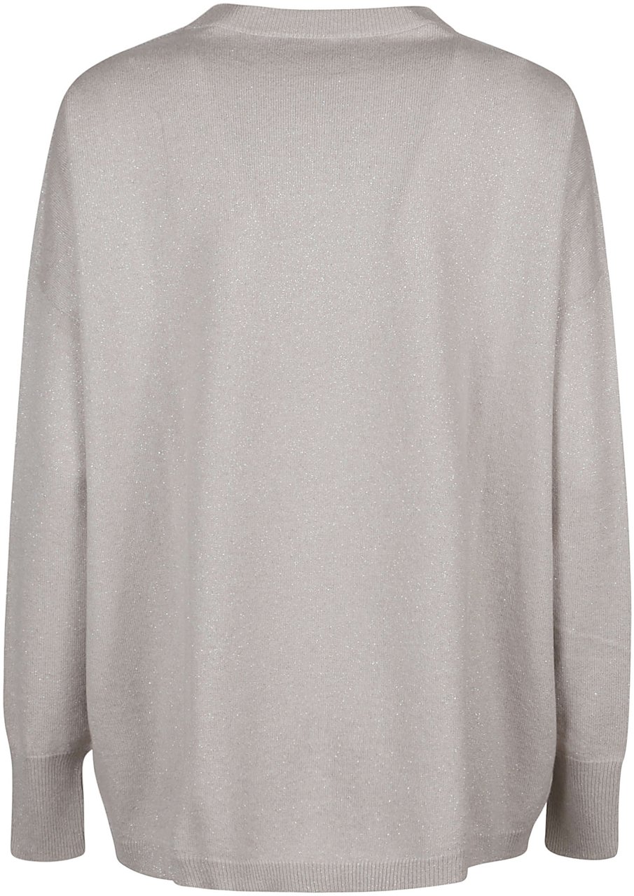 Fabiana Filippi Round Neck Sweater Nude & Neutrals Beige