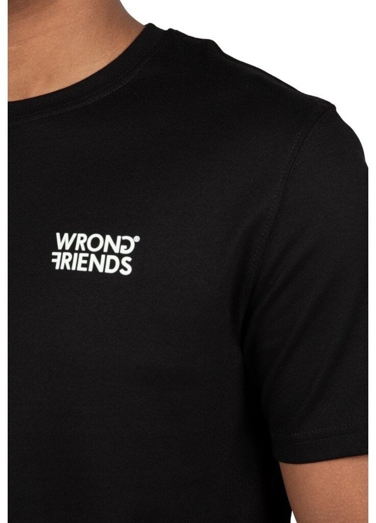 Wrong Friends MALDIVES T-SHIRT - BLACK Zwart