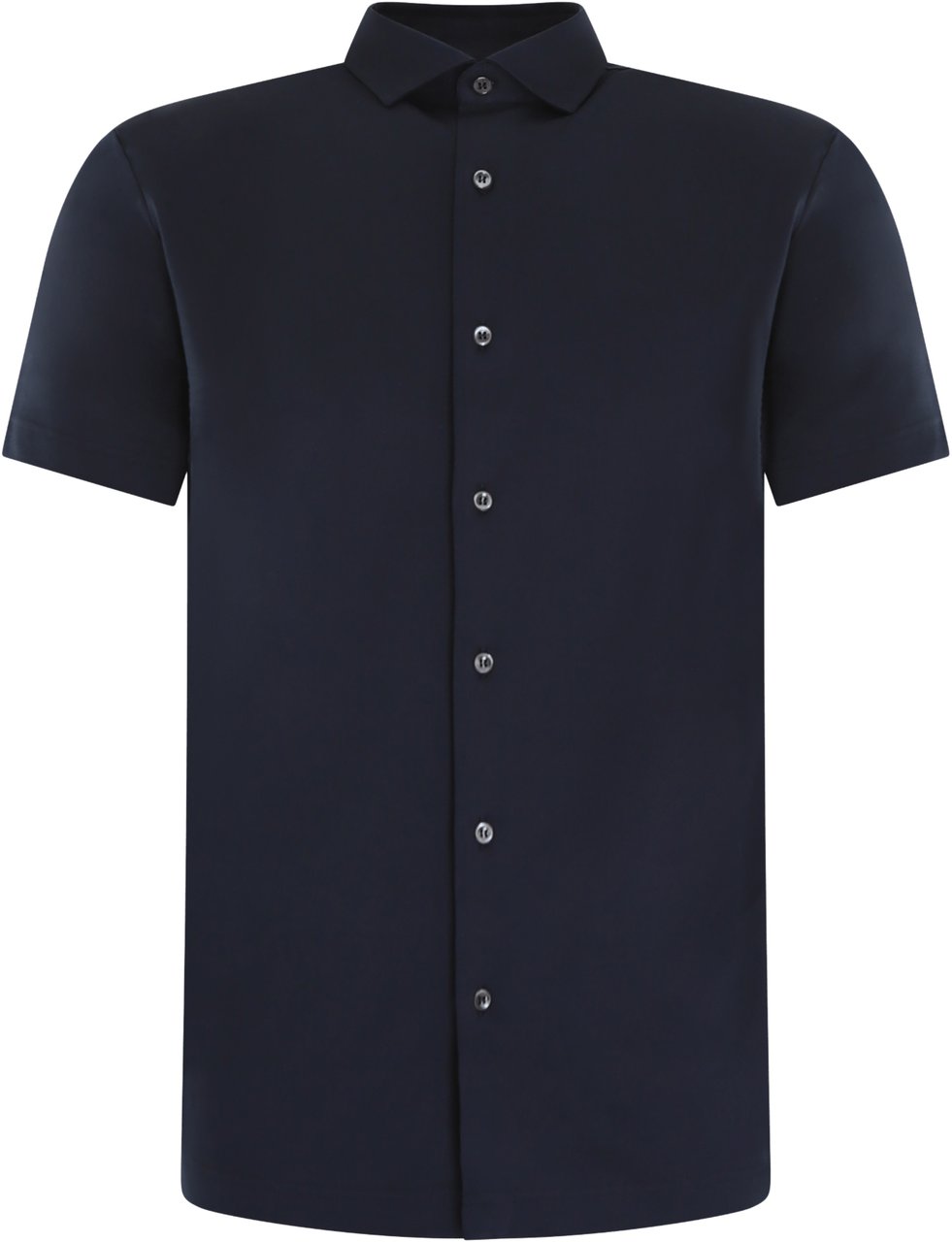 Valenza Heren Interlock Supima Shirt Blauw Blauw