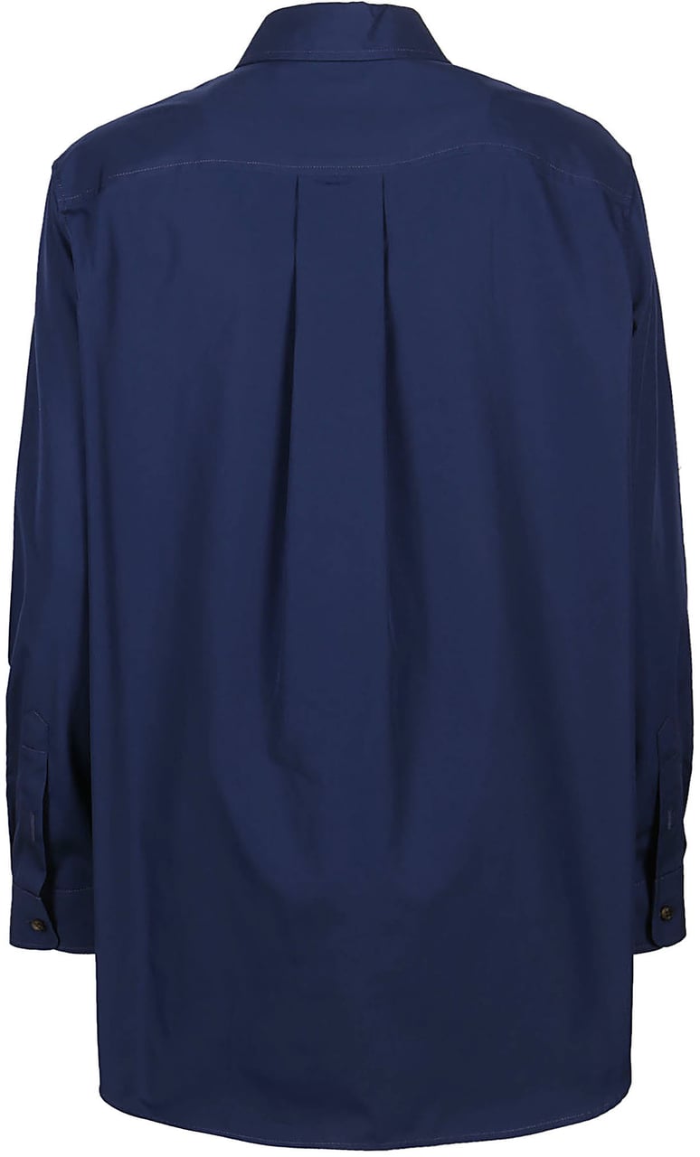 Fay Long Sleeve Shirt Blue Blauw