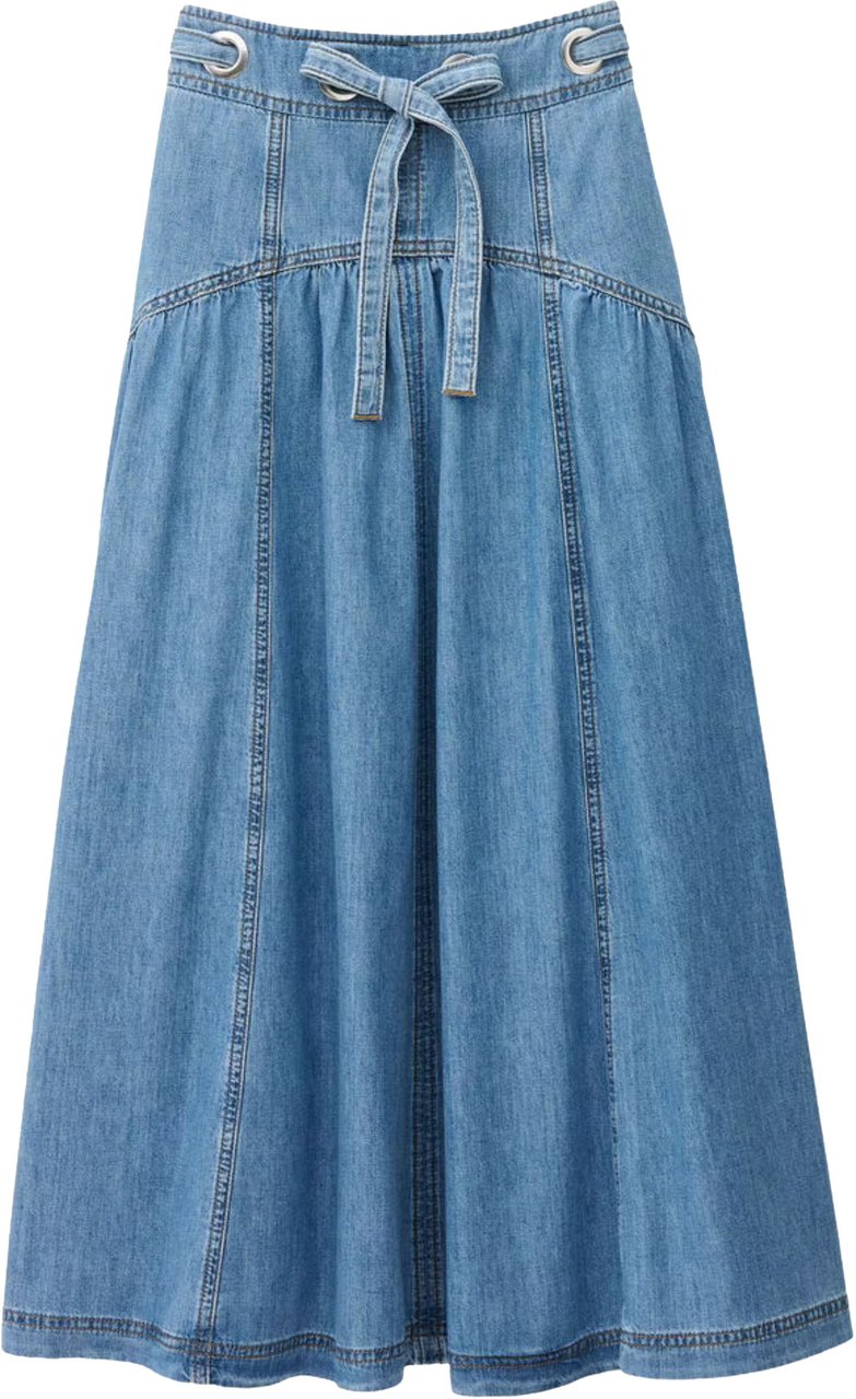 Ba&sh Jupe Lonia Rokken Lichtblauw 1e26loni Blauw