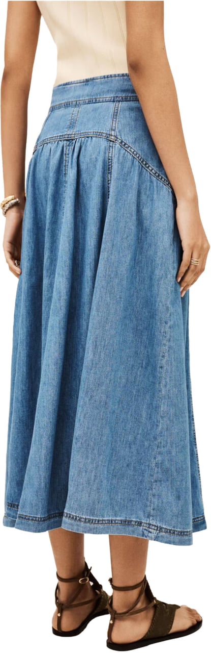 Ba&sh Jupe Lonia Rokken Lichtblauw 1e26loni Blauw