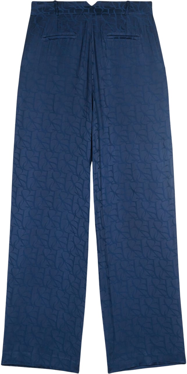 BA&SH Ba&sh Moloy Pantalons Print Moloy Pant Bleunuit 0335 Divers